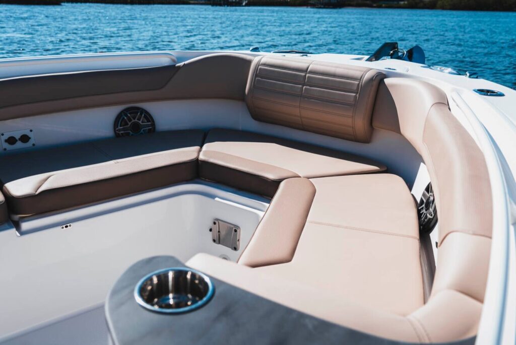 Reupholstering Boat